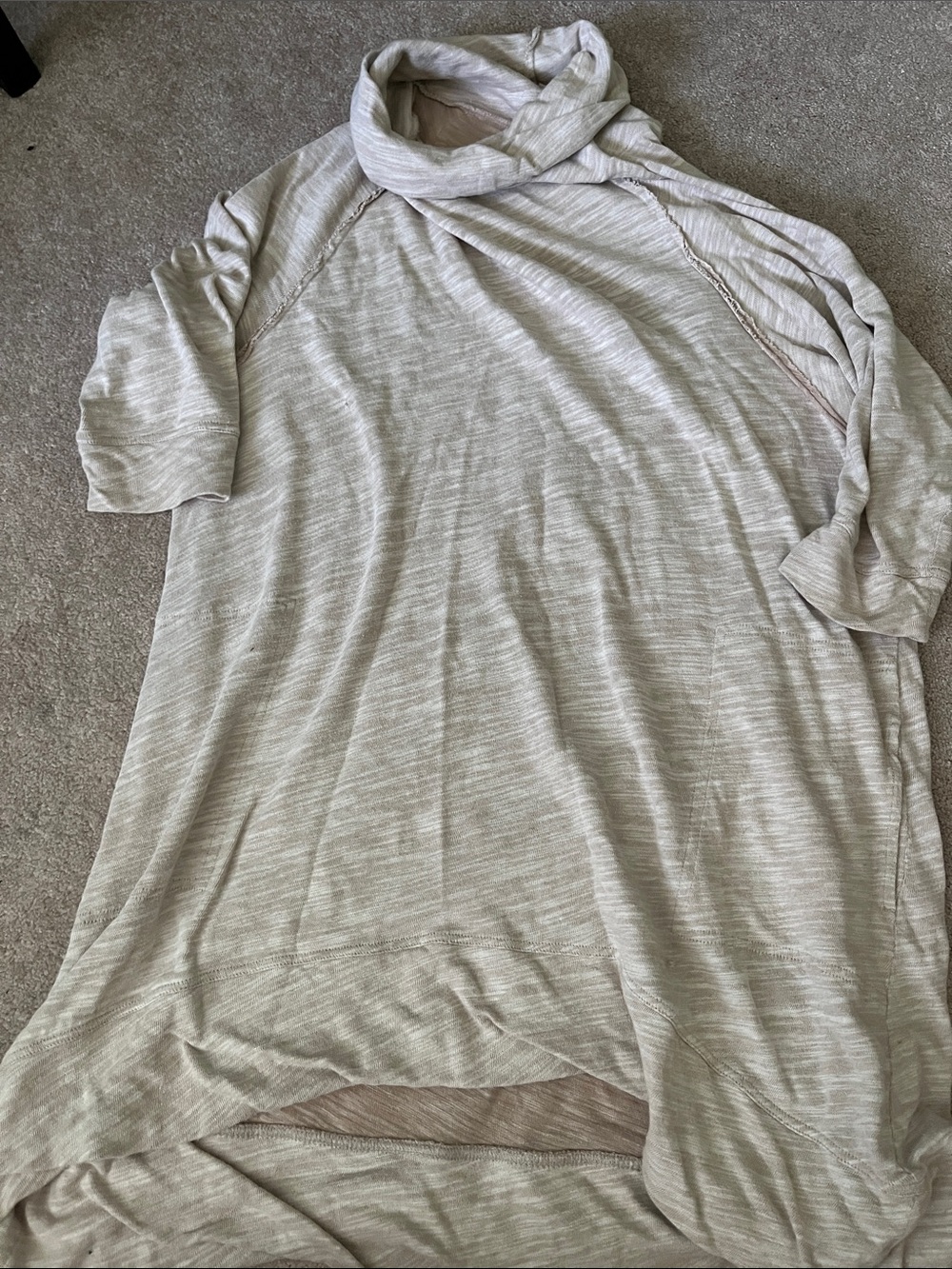 Free People Women’s Lightweight Cowl Neck Tunic Dress Sweater